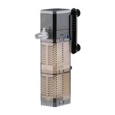 Pompa cu filtru SunSun CHJ-602 pentru acvarii, 8W, Debit maxim 600 l/h, Inaltime maxima ridicare 1.3m, Negru