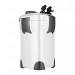 Filtru extern SunSun HW-302 pentru acvarii cu apa dulce / sarata, Putere 18W, Debit maxim 1000 l/h, Filtrare in 3 etape, Alb 3 - lerato.ro