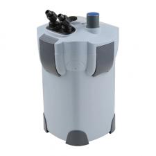 Filtru extern SunSun HW-402A pentru acvarii cu apa dulce / sarata, Putere 18W, Debit maxim 1000 l/h, Gri