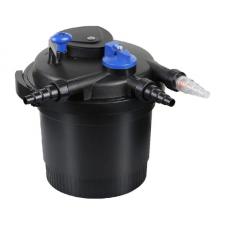 Filtru sub presiune SunSun CPF-3500 pentru iazuri, Putere lampa UV 11W, Debit maxim 7000 l/h, Capacitate iaz 4000 l, Negru