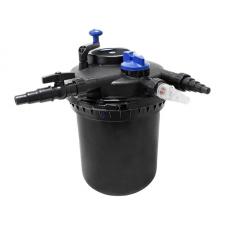 Filtru sub presiune SunSun CPF-10000 pentru iazuri, Putere lampa UV 11W, Debit maxim 10000 l/h, Capacitate iaz 12000 l, Negru