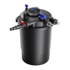 Filtru sub presiune SunSun CPF-30000 pentru iazuri, Putere 55W, Debit maxim 12000 l/h, Capacitate iaz 60000 l, Negru