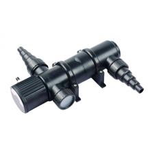 Lampa UV-C SunSun CUV-211 pentru iazuri cu capacitate de pana la 12000l, 11W, Debit maxim 1700l/h, Negru
