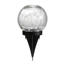 Lampa solara LED pentru exterior Superfire FF16-A, Senzor crepuscular, 600 mAh, IP65, Negru
