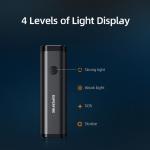 Lumina bicicleta Superfire BL11, LED, 5W, 2000 mAh, incarcare USB, functie lanterna, IP44, Negru 7 - lerato.ro