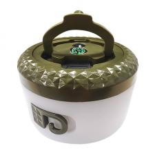 Lampa de camping Superfire LT01, LED, 2W, 250lm, 3 moduri, IP65, 1800 mAh, Incarcare USB-C, Verde / Alb