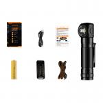 Lanterna Superfire TH04-U, 500 lm, LED, 5W, Autonomie 4h, incarcare USB-C, IP43, Negru 4 - lerato.ro