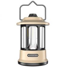 Lanterna / Lampa pentru camping SupFire T35, LED, 4.5W, 220 lm, 3 moduri, incarcare USB, IP44, Crem