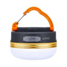 Lampa de camping Superfire T60-A, LED, 2.5W, 5 moduri, IP44, 1000 mAh, Negru