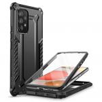 Carcasa 360 grade Supcase Clayco Xenon compatibila cu Samsung Galaxy A33 5G, Protectie display, Negru