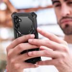 Carcasa 360 grade Supcase i-Blason Armorbox compatibila cu Samsung Galaxy A55 5G, Protectie display, Negru 7 - lerato.ro