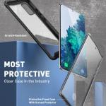 Carcasa 360 grade Supcase i-Blason Ares compatibila cu Samsung Galaxy S20 FE cu protectie display, Negru 10 - lerato.ro