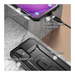 Carcasa 360 grade Supcase Unicorn Beetle Pro compatibila cu Samsung Galaxy S20 Plus Black 8 - lerato.ro