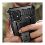 Carcasa 360 grade Supcase Unicorn Beetle Pro compatibila cu Samsung Galaxy S20 Plus Black 3 - lerato.ro