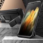 Carcasa 360 grade Supcase Unicorn Beetle Pro compatibila cu Samsung Galaxy S21 Plus Black
