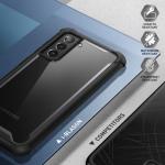 Carcasa 360 grade Supcase i-Blason Ares compatibil cu Samsung Galaxy S21 Plus Black