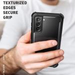 Carcasa 360 grade Supcase i-Blason Ares compatibil cu Samsung Galaxy S21 Plus Black