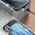 Carcasa 360 grade Supcase Unicorn Beetle Pro compatibila cu Samsung Galaxy S21 Blue 4 - lerato.ro