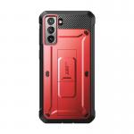 Carcasa 360 grade Supcase Unicorn Beetle Pro compatibila cu Samsung Galaxy S21 Red 2 - lerato.ro