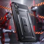 Carcasa 360 grade Supcase Unicorn Beetle Pro compatibila cu Samsung Galaxy S24 FE Black 4 - lerato.ro