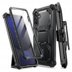 Carcasa 360 grade Supcase i-Blason Armorbox compatibila cu Samsung Galaxy S24 FE, Protectie display, Negru 9 - lerato.ro