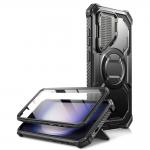 Carcasa 360 grade Supcase i-Blason Armorbox MagSafe compatibil cu Samsung Galaxy S24 Plus, Protectie display, Negru 9 - lerato.ro