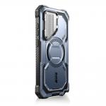 Carcasa 360 grade Supcase i-Blason Armorbox MagSafe compatibil cu Samsung Galaxy S24 Ultra, Protectie display, Albastru 2 - lerato.ro