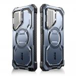 Carcasa 360 grade Supcase i-Blason Armorbox MagSafe compatibil cu Samsung Galaxy S24 Ultra, Protectie display, Albastru 5 - lerato.ro