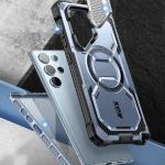 Carcasa 360 grade Supcase i-Blason Armorbox MagSafe compatibil cu Samsung Galaxy S24 Ultra, Protectie display, Albastru 3 - lerato.ro