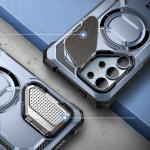 Carcasa 360 grade Supcase i-Blason Armorbox MagSafe compatibil cu Samsung Galaxy S24 Ultra, Protectie display, Albastru 8 - lerato.ro