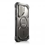 Carcasa 360 grade Supcase i-Blason Armorbox MagSafe compatibil cu Samsung Galaxy S24 Ultra, Protectie display, Gri 2 - lerato.ro
