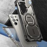 Carcasa 360 grade Supcase i-Blason Armorbox MagSafe compatibil cu Samsung Galaxy S24 Ultra, Protectie display, Gri 5 - lerato.ro