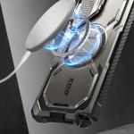 Carcasa 360 grade Supcase i-Blason Armorbox MagSafe compatibil cu Samsung Galaxy S24 Ultra, Protectie display, Gri 4 - lerato.ro