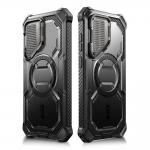 Carcasa 360 grade Supcase i-Blason Armorbox MagSafe compatibil cu Samsung Galaxy S24, Protectie display, Negru 8 - lerato.ro