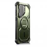 Carcasa 360 grade Supcase i-Blason Armorbox MagSafe compatibil cu Samsung Galaxy S24, Protectie display, Verde 2 - lerato.ro