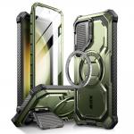 Carcasa 360 grade Supcase i-Blason Armorbox MagSafe compatibil cu Samsung Galaxy S24, Protectie display, Verde 9 - lerato.ro