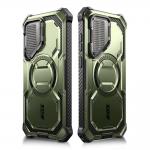 Carcasa 360 grade Supcase i-Blason Armorbox MagSafe compatibil cu Samsung Galaxy S24, Protectie display, Verde 4 - lerato.ro