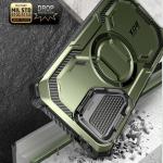 Carcasa 360 grade Supcase i-Blason Armorbox MagSafe compatibil cu Samsung Galaxy S24, Protectie display, Verde 3 - lerato.ro