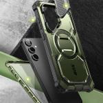 Carcasa 360 grade Supcase i-Blason Armorbox MagSafe compatibil cu Samsung Galaxy S24, Protectie display, Verde 10 - lerato.ro