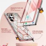 Carcasa stylish Supcase Cosmo MagSafe compatibila cu Samsung Galaxy S25 Ultra, Protectie display, Marble 5 - lerato.ro
