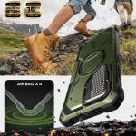 Carcasa 360 grade Supcase i-Blason Armorbox MagSafe compatibil cu Samsung Galaxy S25 Ultra, Protectie display, Verde 5 - lerato.ro