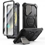 Carcasa 360 grade Supcase i-Blason Armorbox MagSafe compatibil cu Samsung Galaxy S25, Protectie display, Negru 2 - lerato.ro