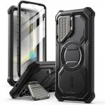 Carcasa 360 grade Supcase i-Blason Armorbox MagSafe compatibil cu Samsung Galaxy S25, Protectie display, Negru 6 - lerato.ro
