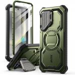 Carcasa 360 grade Supcase i-Blason Armorbox MagSafe compatibil cu Samsung Galaxy S25, Protectie display, Verde 4 - lerato.ro