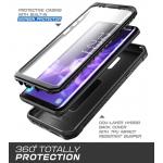 Carcasa 360 grade Supcase Unicorn Beetle Pro compatibila cu Samsung Galaxy S9 Plus cu protectie display, Negru