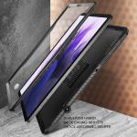 Carcasa Supcase Unicorn Beetle Pro compatibila cu Samsung Galaxy Tab S7 FE 5G 12.4 inch cu protectie display, Negru