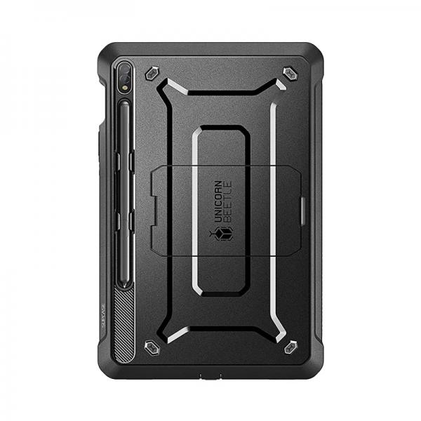 Carcasa Supcase Unicorn Beetle Pro compatibila cu Samsung Galaxy Tab S7 / Tab S8 11 inch cu protectie display, Negru 1 - lerato.ro