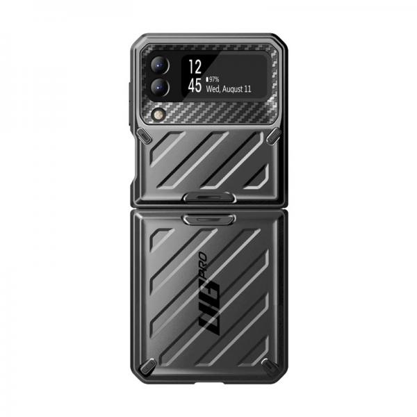 Carcasa 360 grade Supcase Unicorn Beetle Pro compatibila cu Samsung Galaxy Z Flip 4 5G Black 1 - lerato.ro