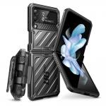Carcasa 360 grade Supcase Unicorn Beetle Pro compatibila cu Samsung Galaxy Z Flip 4 5G Black