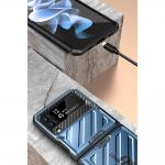 Carcasa 360 grade Supcase Unicorn Beetle Pro compatibila cu Samsung Galaxy Z Flip 4 5G Blue 4 - lerato.ro